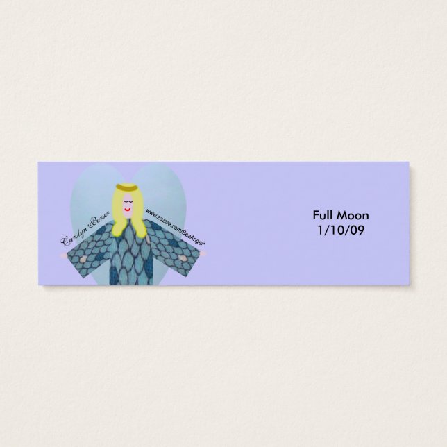Homme sur la Lune, Mini Signets (Dos)