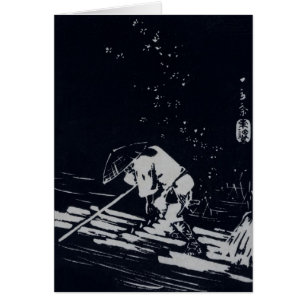 Homme sur le radeau