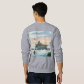 Homme Sweatshirt de base (Dos entier)