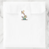 Homme Tenant Un Stickers De Bébé Pleurant (Sac)