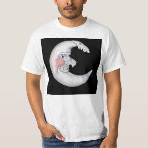 Homme Très Cool Sur La Lune Figure T-Shirt