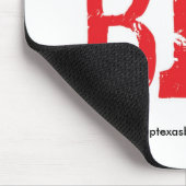 Homme vers le haut de tapis de souris (Coin)