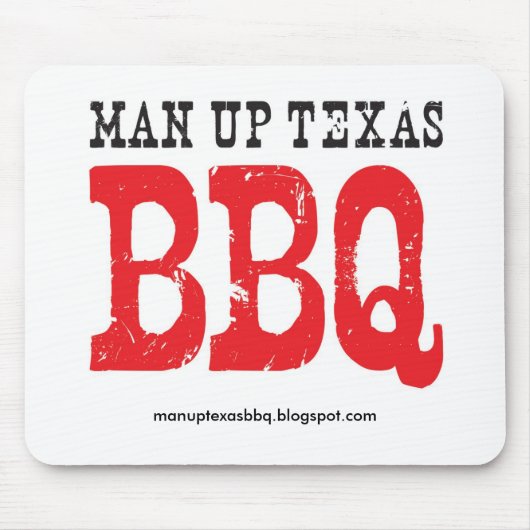 Homme vers le haut de tapis de souris (Devant)