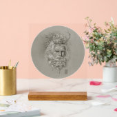 Homme vert avec barbe de chêne (Mariage)