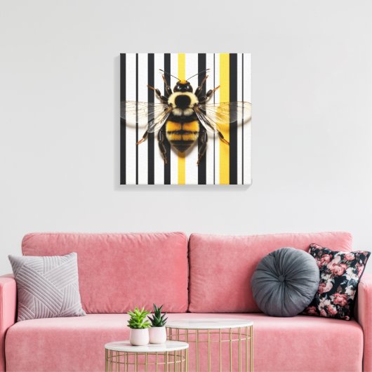hommel canvas afdruk (Insitu (Woonkamer))
