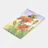 hommel en goudsbloem post-it® notes (Schuin)