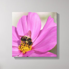 Hommel en kosmos canvas afdruk