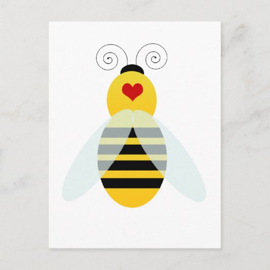 hommels briefkaart (Voorkant)