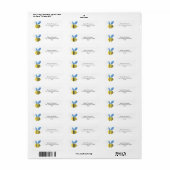Hommels Etiket (Full Sheet)