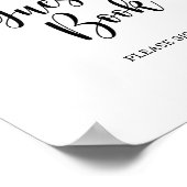 Hommels \ Gastboek Poster (Hoek)