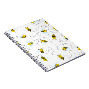 Hommels vliegen geel zwart hommel notitieboek