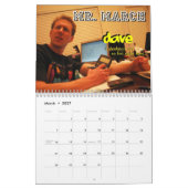 Hommes au travail - calendrier 2009 (Mar 2027)