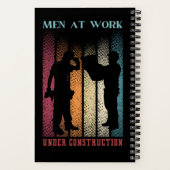 Hommes au travail Carnet rétro (Verso)