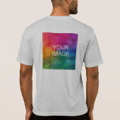 Hommes avant et arrière Imprimer T-shirt Sport Arg (Dos)