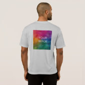 Hommes avant et arrière Imprimer T-shirt Sport Arg (Dos entier)