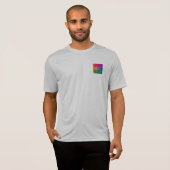 Hommes avant et arrière Imprimer T-shirt Sport Arg (Devant entier)