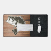 Hommes Basse Nom de pêche Rustic Sports Hobby (Clavier et souris)