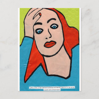 Hommes ! Carte postale