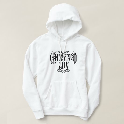 Hommes Chicano aimer pullover sweat - shirt à capu (Design devant)