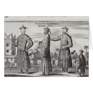 Hommes chinois, une description générale d'un