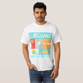 hommes de couleurs de T-shirt américain de ville (Devant entier)