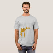 Hommes de T-shirt de guide d'Indy (Devant entier)