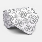 Hommes Designer Cravate Grey (Roulé)