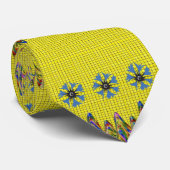 Hommes Designer Cravate Jaune (Roulé)