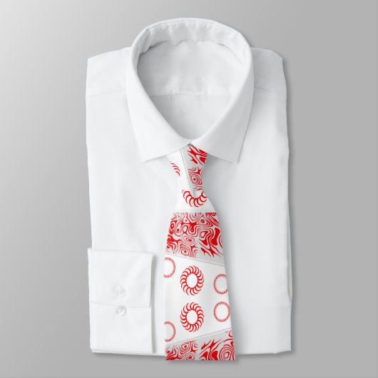 Hommes Designer Cravate Rouge (Attaché)