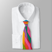 Hommes Designer Cravates heureux coloré (Attaché)