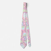 Hommes Designer Cravates joyeuse Pastel coloré (Devant)