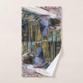 Hommes du désert, cadeaux de la mer (Serviette à main)