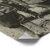 Hommes en Masque à gaz Impression WWI (Coin)