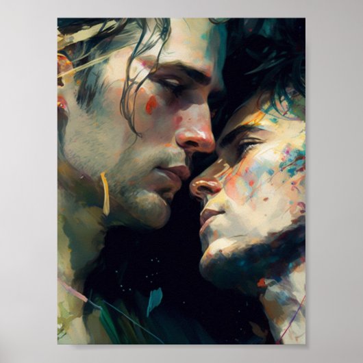 Hommes Madly in Love Poster (Devant)