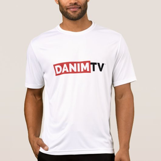Hommes officiels de T-shirt de Sport-Tek de logo (Devant)