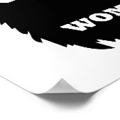 Hommes sans ours Drôle Poster (Coin)