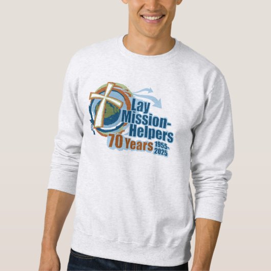 Hommes Sweatshirts du 70e anniversaire du LMH/Unis (Devant)
