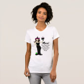 Hommes ! T-shirt de sorcière de vin (Devant entier)