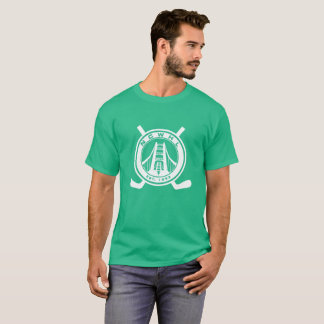 Hommes verts de T-shirt de Division