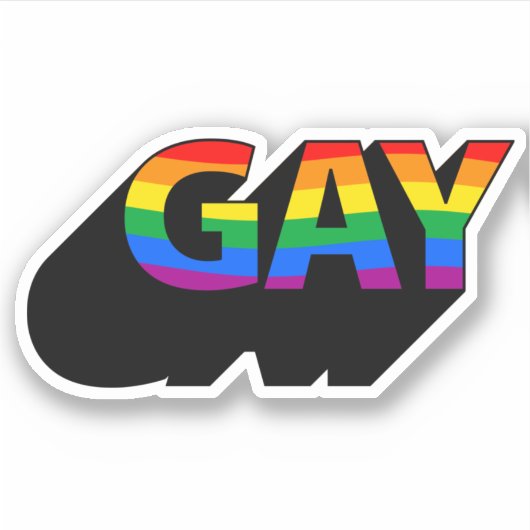 HOMO 3D STICKER (Voorkant)
