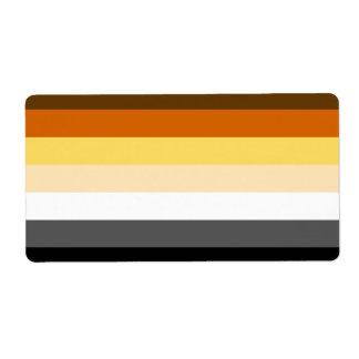 Homo Beer Broederschap Vlag Etiket