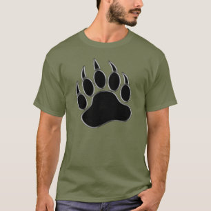 Homo Beer Pride 3D Zilveren frame Beerpoot T-shirt
