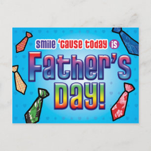 HOMO Briefkaarten - Smile Dad