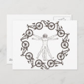 Homo Cyclistus Briefkaart (Voorkant / Achterkant)