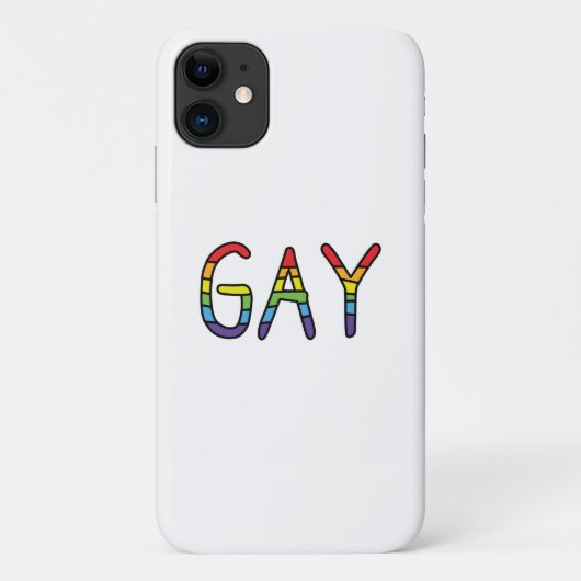 Homo Doodle Ontwerp Case-Mate iPhone Case (Achterkant)