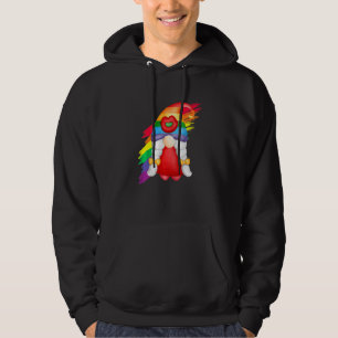 Homo Dwerg LGBTQ+ Schattig Esthetisch 3 Hoodie