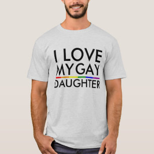 HOMO- EN LESBIËNEN TROTS IK HOU VAN MIJN HOMO DOCH T-SHIRT