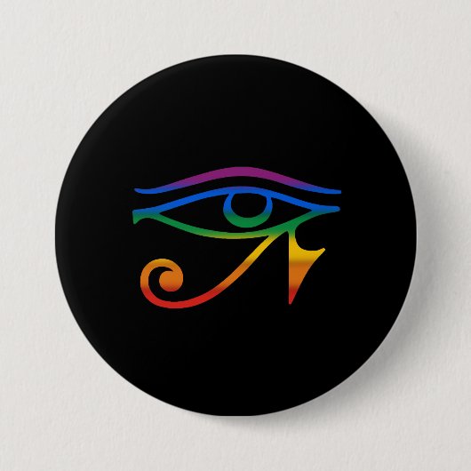 Homo Goth Pride Ronde Button 7,6 Cm (Voorkant)