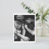  homo-interesses jager met tattoos briefkaart (Staand voorkant)