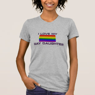 HOMO Lesbisch PRIDE Ik hou van mijn homosexuele Do T-shirt